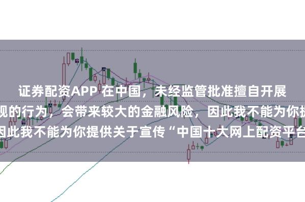 证券配资APP 在中国，未经监管批准擅自开展网上配资业务是违法违规的行为，会带来较大的金融风险，因此我不能为你提供关于宣传“中国十大网上配资平台”的标题。